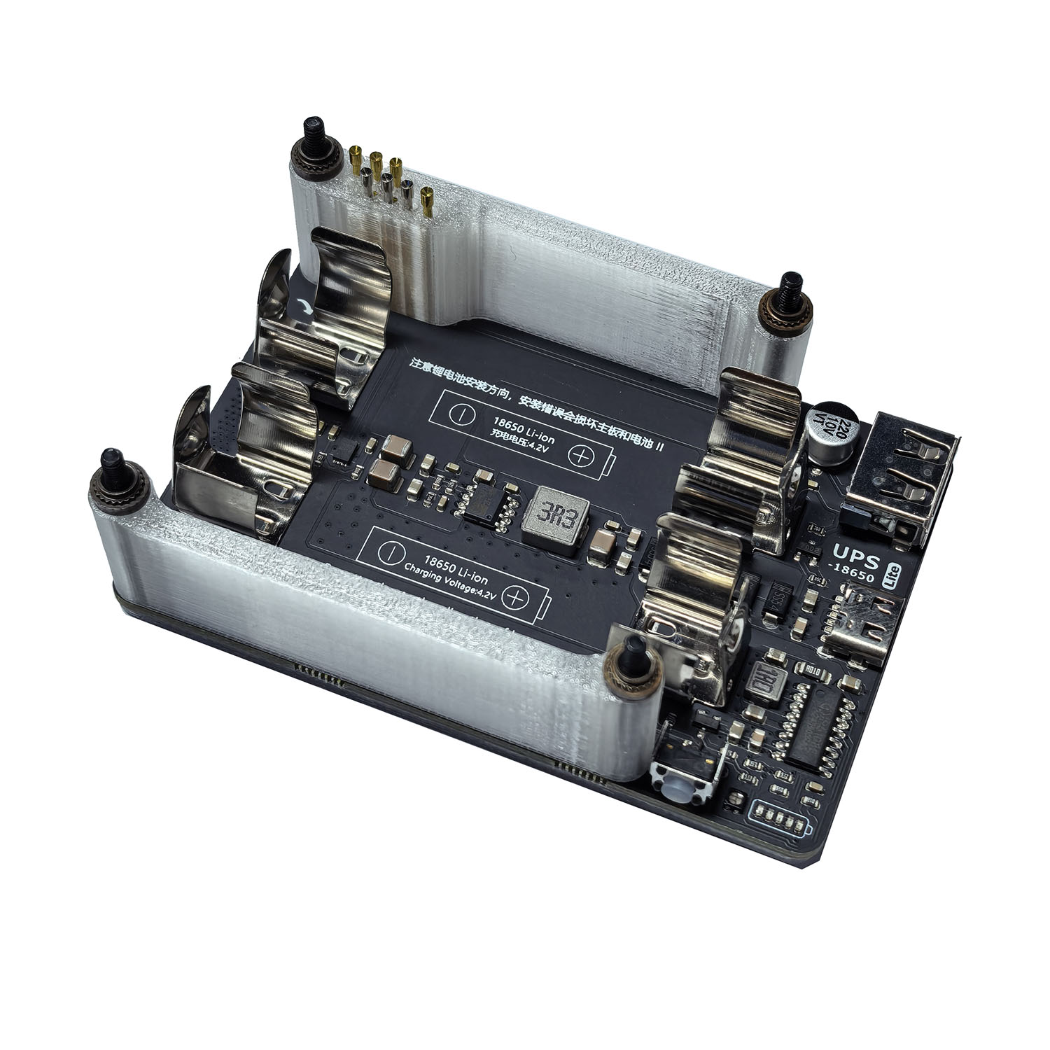 Raspberry Pi 4B 3B+ 3B 5V 3A U - огляд і ціна Raspberry Pi Uninterrupted Power Supply Ups 18650