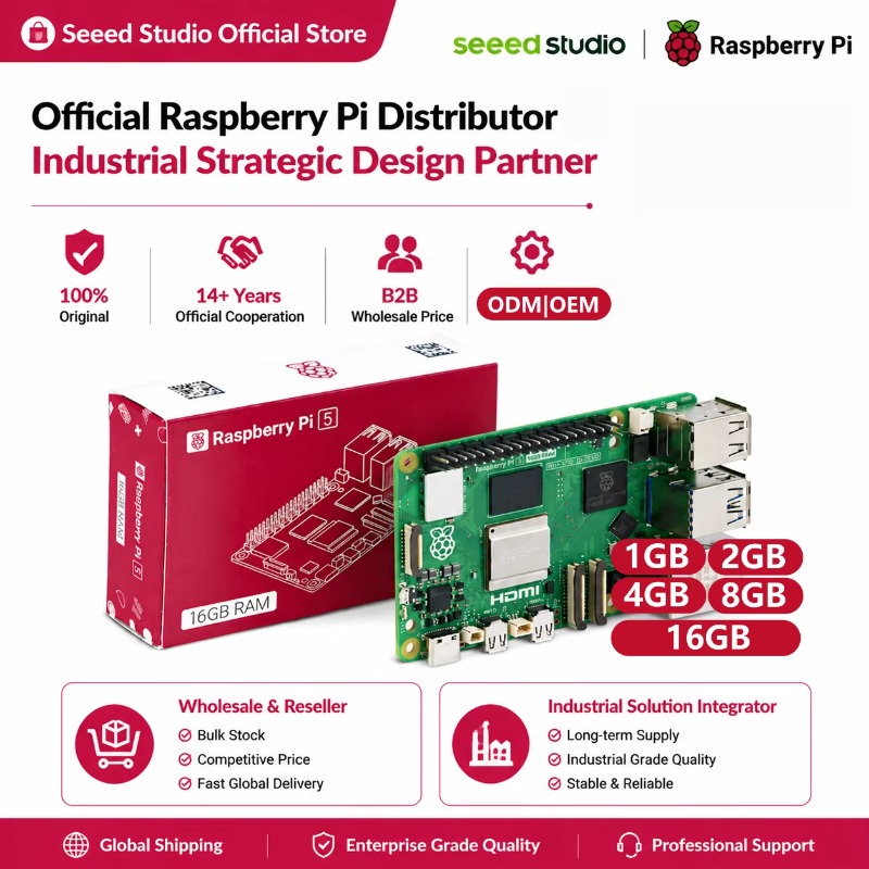 Wholesale Product Original 5 D - огляд і ціна Raspberry Pi 5 8Gb Board
