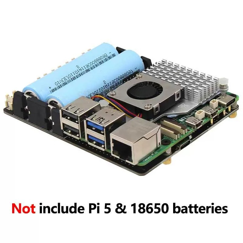 Raspberry Pi 5 X1201 UPS Power - огляд і ціна Raspberry Pi Uninterrupted Power Supply Ups 18650