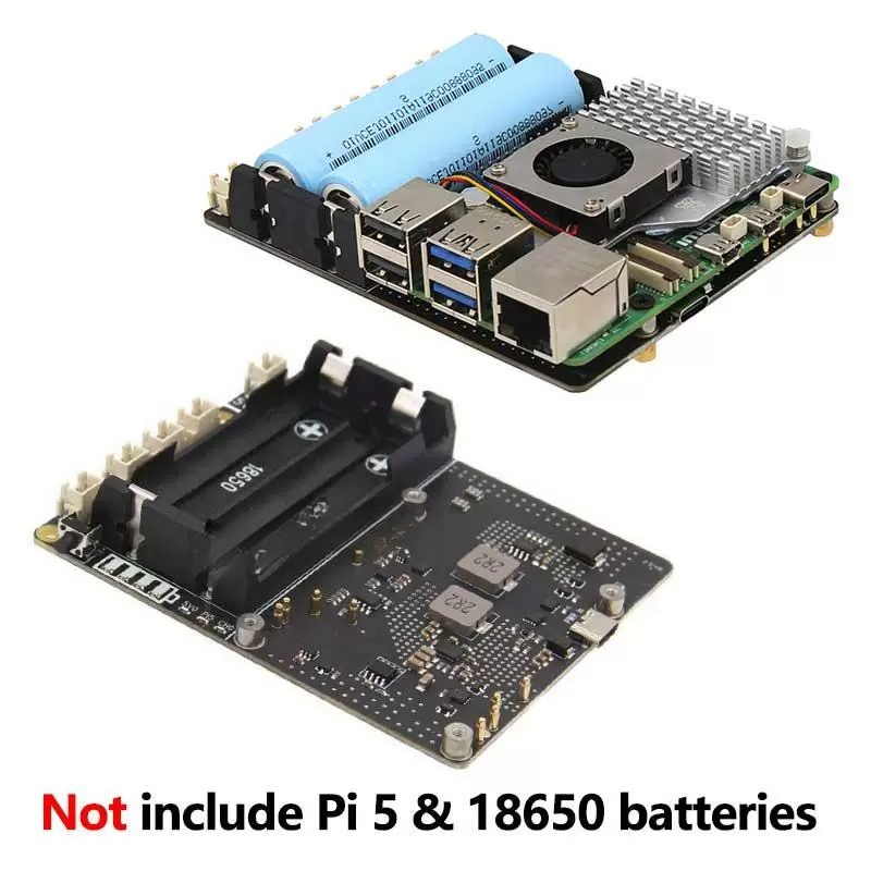 Raspberry Pi 5 X1201 UPS Power - огляд і ціна Raspberry Pi Uninterrupted Power Supply Ups 18650